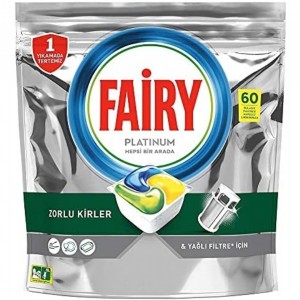 Fairy Platinum Bulaşık Makinesi Kapsül 60'Lı 894 Gr